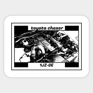 TOYOTA CHASER JZX100 ENGINE Sticker